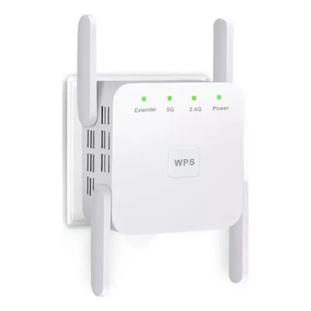 Repetidor Wifi 5g/2.4g Con Extensión De Señal De 1200m