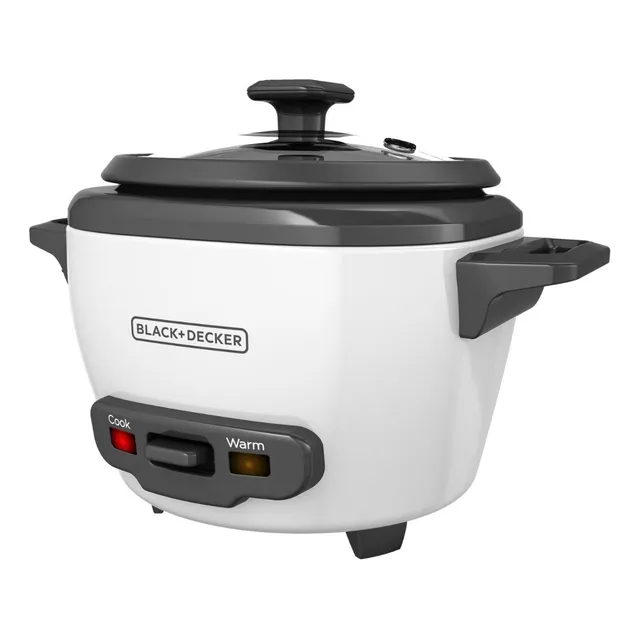 Olla Arrocera De 3 Tazas Black & Decker Rc3203 - Blanco