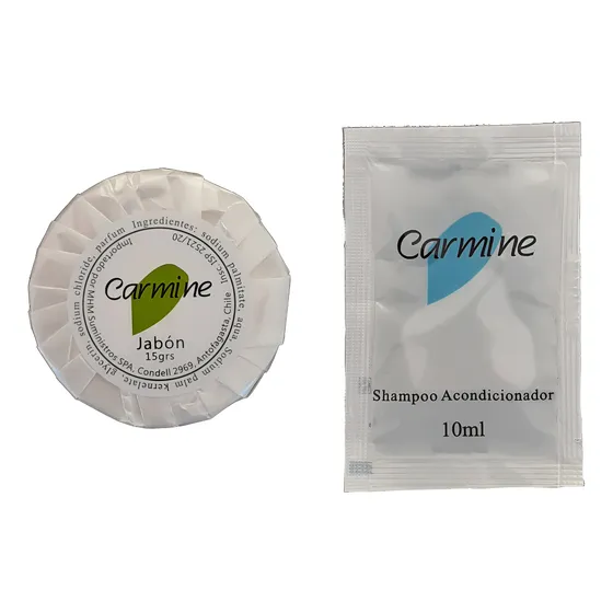 Jabón 15grs Y Shampoo 10ml Para Hotel / 500 + 500 Unidades