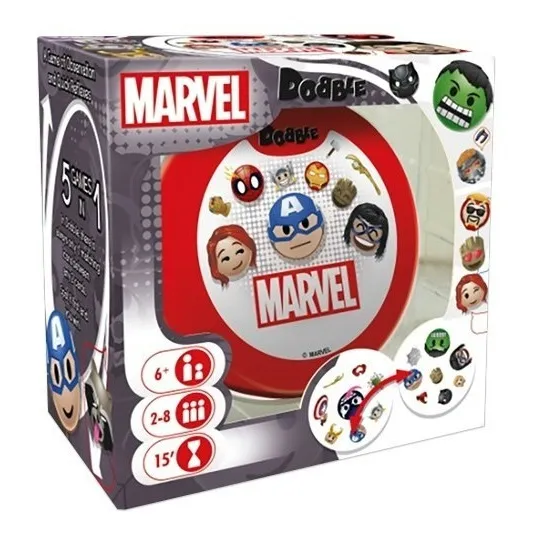 Jogo de tabuleiro Marvel Dobble