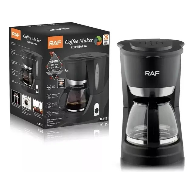 Cafetera Cafe 6 Tazas Semi Automática Filtro R.112