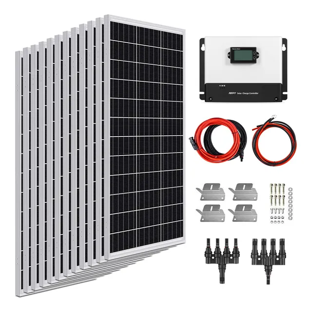 Expertpower Kit Panel Solar Monorigido Controlador Carga Rv