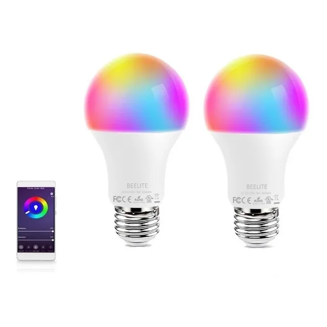 Pack X 2 Foco Bombilla Inteligente Wifi Alexa / Google Home
