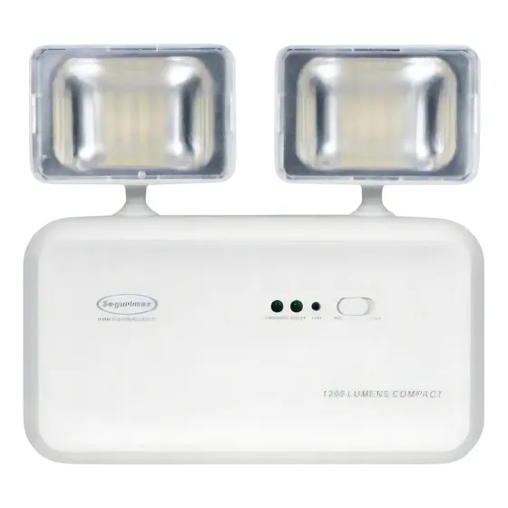 Iluminação de emergência led Segurimax 1200 Lumens Compact