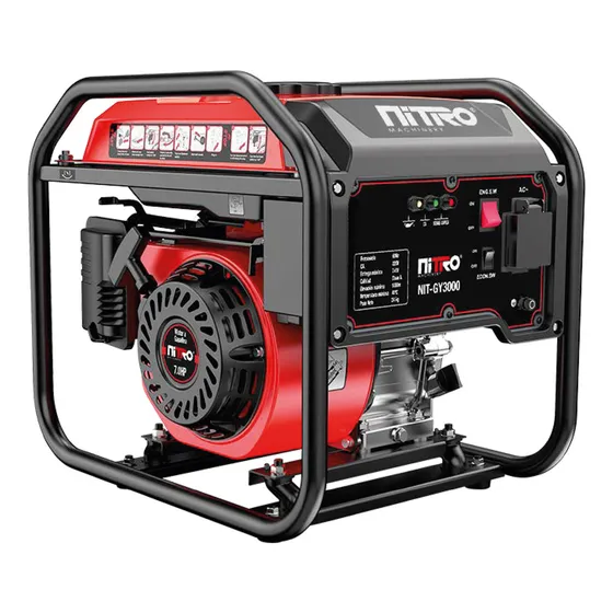 Generador Inverter Portátil 3000w 110v 7hp 72db Nitro Gy3000