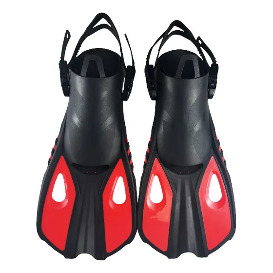 Aletas De Buceo Ajustables Grises Para Snorkel