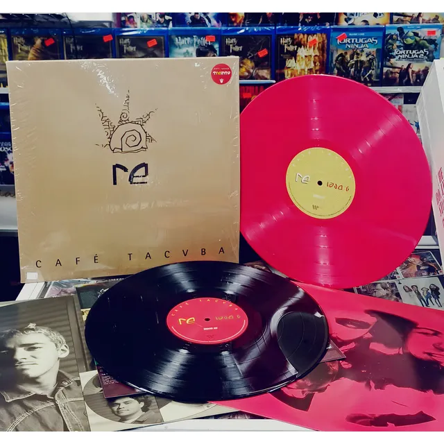 Cafe Tacuba Re Reedicion Treinta Vinilo Rosa Y Negro Versión Del Álbum Estándar