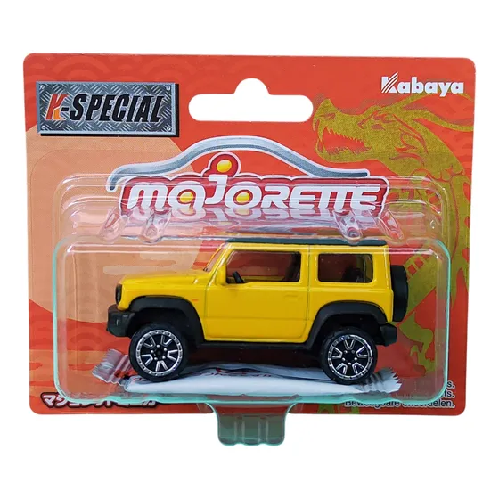 Majorette, Suzuki Jimny, K-special 273, Esc 1/64 Amarillo