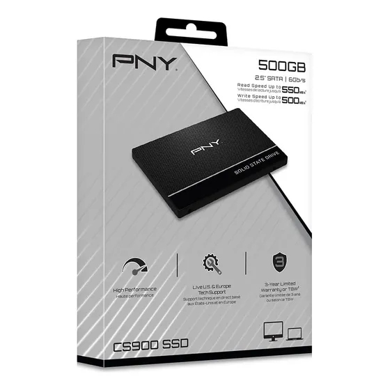 Disco Duro Pny Cs900 250gb Ssd Sata Iii 2.5  Interno