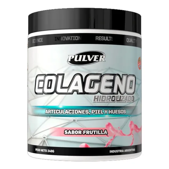 20servs Colágeno Hidro Vit C Articulaciones Huesos Pulver