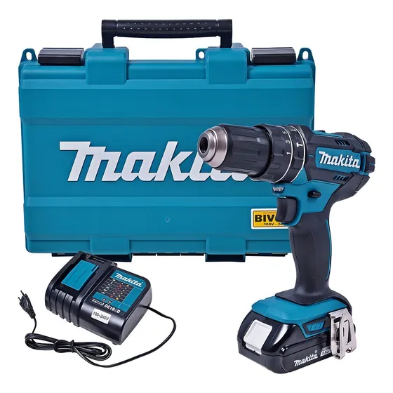 Furadeira Martelete Parafusadeira Sem Fio De 13mm Makita Dhp