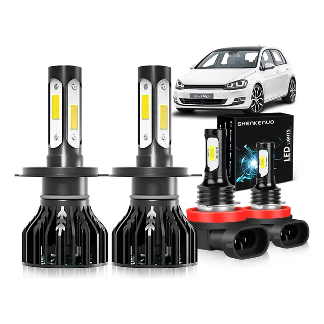 Kit De Focos Led Para Chevrolet Spark 2012 9003 H4 H11