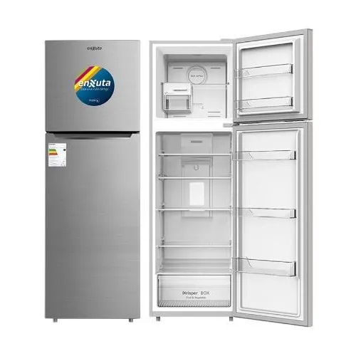 Heladera Auto Defrost Enxuta Renx275 Inox Con Freezer 255l 2