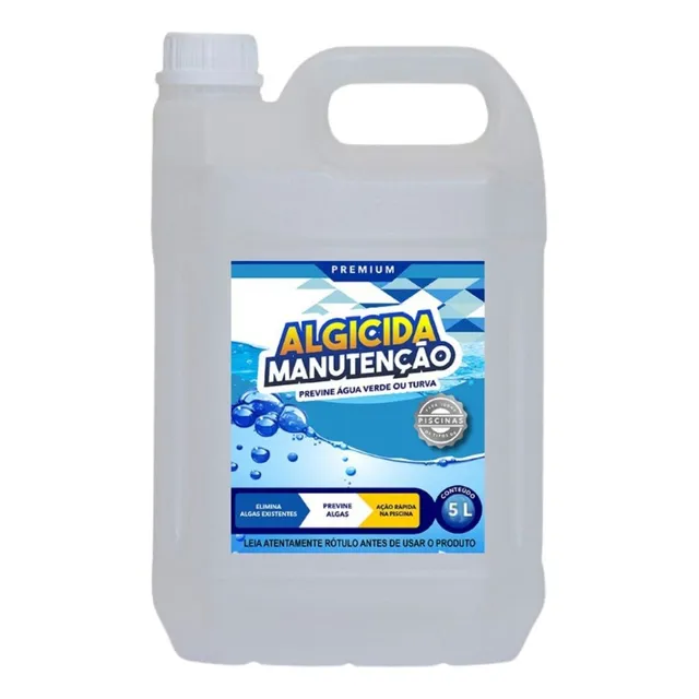Algicida Manutenção Transforme Sua Piscina Cristalina 5 Lt