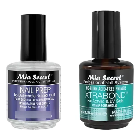 Xtrabond 15ml + Nail Prep 15ml Mia Secret Set Professional