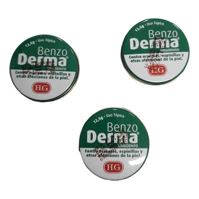 Benzoderma (pack De 3 Unidades De 12,5 Gr. C/ U )