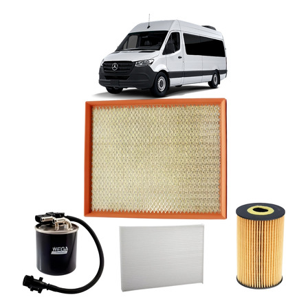 Kit Revisão Filtros Troca Wega Sprinter Cdi 2.2 Diesel 2019/ Kit Revisão Filtros Troca Wega Sprinter Cdi 2.2 Diesel 2019/