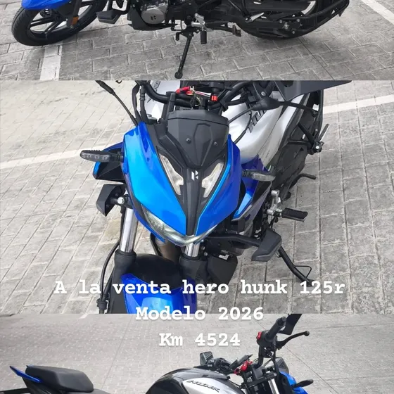 Hero Hunk 125r  Modelo 2026