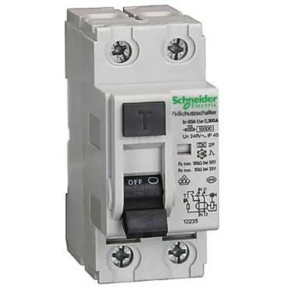 Disjuntor Residual Dr Bipolar Schneider  2p 63a 30ma