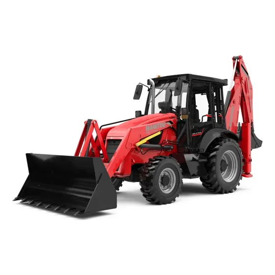 Retro Excavadora Cat Manitou Mbl-x900