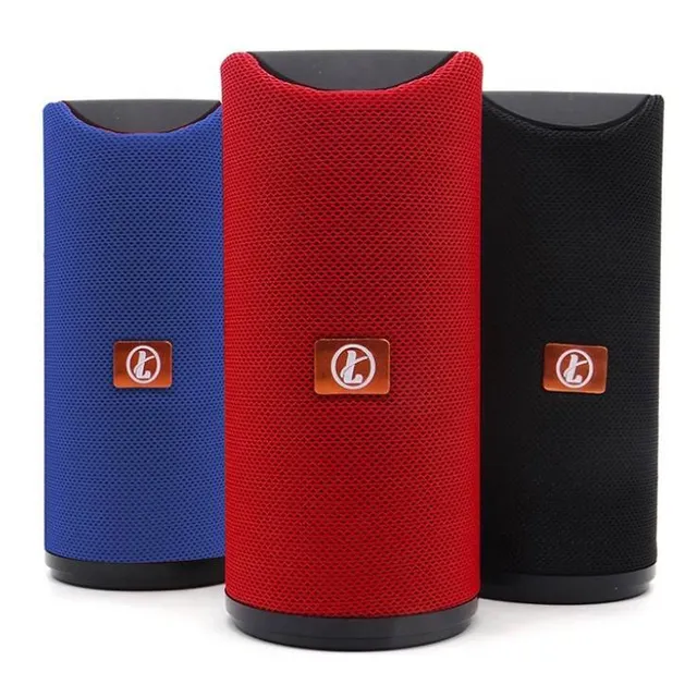 Parlante Inalambrico Portable Color Rojo Usb Ledstar