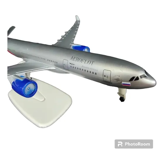 Miniatura Avião Airbus A330 Aeroflot- Coleção 1:250