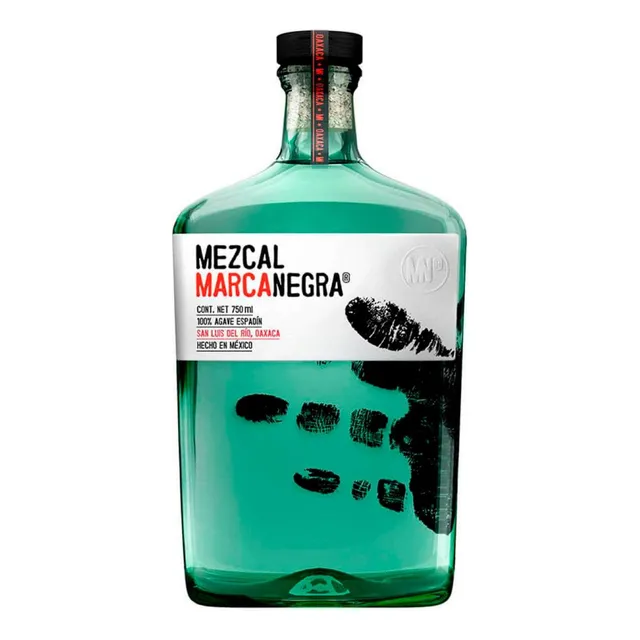 Paquete De 3 Mezcal Marca Negra Espadín 750 Ml