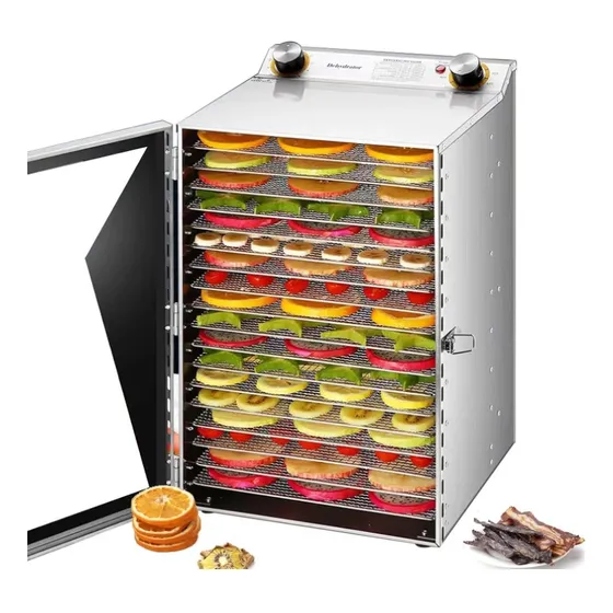Deshidratador De Alimentos Eléctrico 18 Bandejas-SH