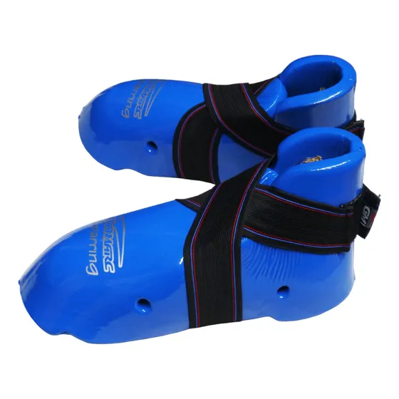 Protectores Pie Taekwondo Sparring Gran Marc Oficiales Itf