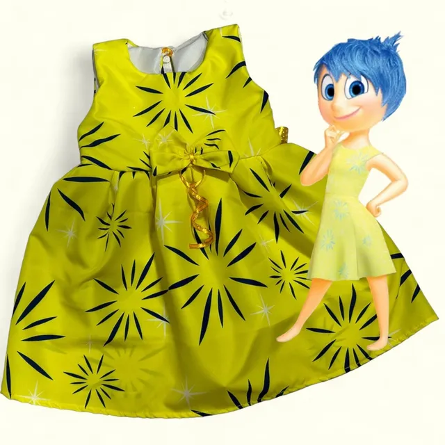Disfraz Niña Intensamente Alegría Cosplay