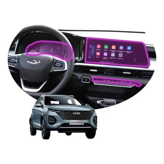 `` Mica For Pantalla Y Cluster Chirey Tiggo 2 Pro 2023 Y