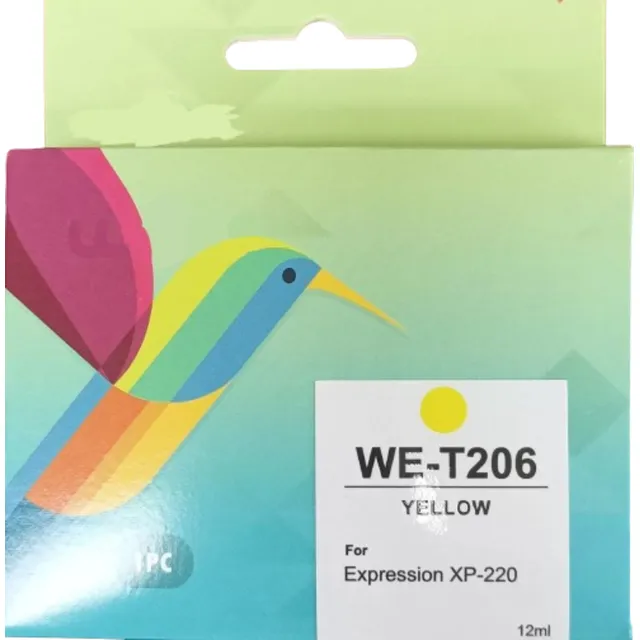 Cartucho De Tinta Epson We-t206 Amarillo