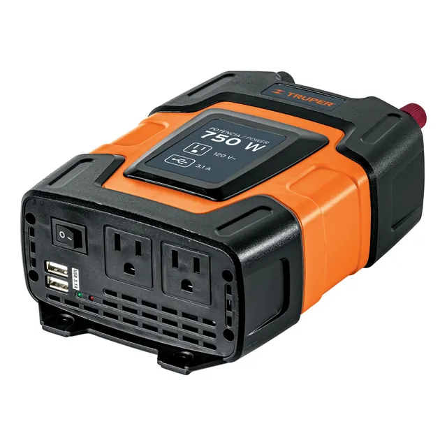 Inversor Contactos Electricos Para Auto Camioneta Coches