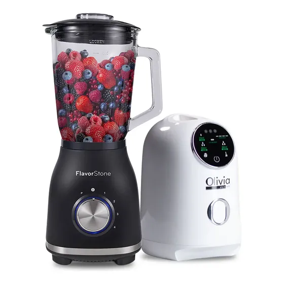 Licuadora Sapphire 550 W + Especial Negro