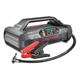 Jump Starter Lokithor Ja300 1500a 12 V Con Compresor De Aire Jump Starter Lokithor Ja300 1500a 12 V Con Compresor De Aire