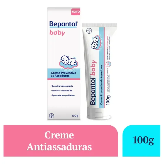 Creme Pomada de Assadura Lanolina e Vit B5 100g Bepantol
