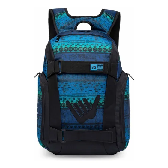 Mochila Hang Loose Plain Masculina para Notebook Moderna Reforçada 35l Cor Azul Desenho Do Tecido Modelo 2