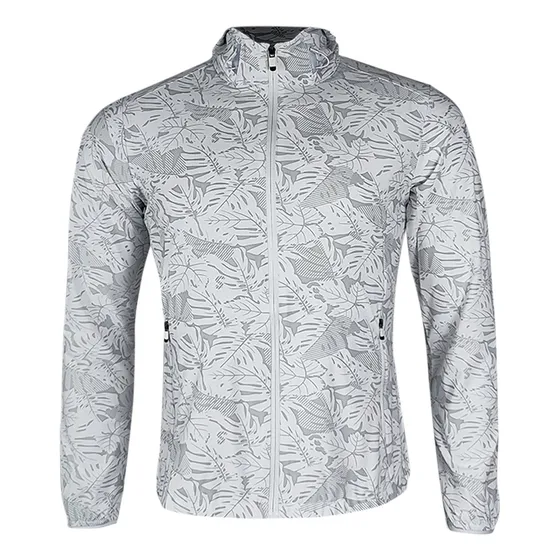 Cortaviento Flexible Estampado Hombre