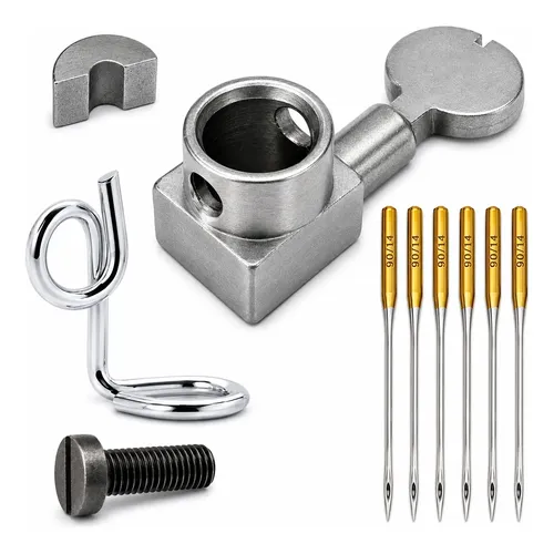 Kit P/ Converter Overloque 737e E 737f Em Ponto Cadeia 7pçs