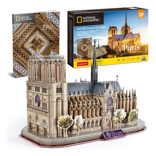 Rompecabezas 3d Notre Dame National Geographic Rompecabezas 3d Notre Dame National Geographic