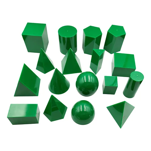 Cuerpos Geométricos 3d 17 Unidades