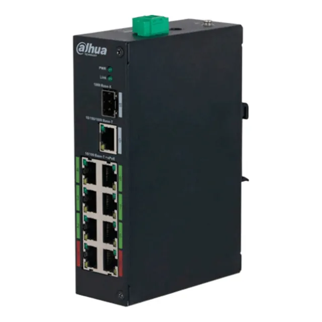 Switch Industrial Epoe 8 Puertos Switching 8.8g Hi-poe