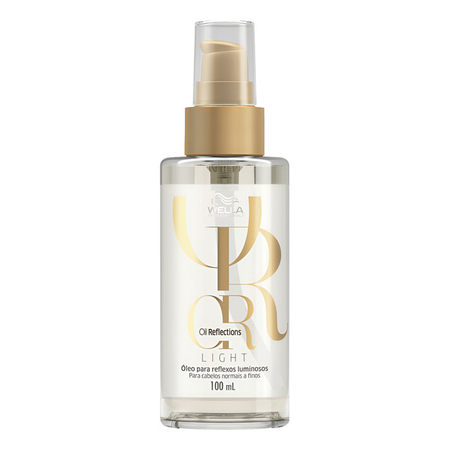 Wella Professionals Oil Reflections Light - Óleo 100ml Blz Wella Professionals Oil Reflections Light - Óleo 100ml Blz
