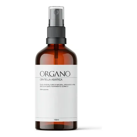 Centella Asiática Organo - Óleo Vegetal Corporal 100% Puro 100ml