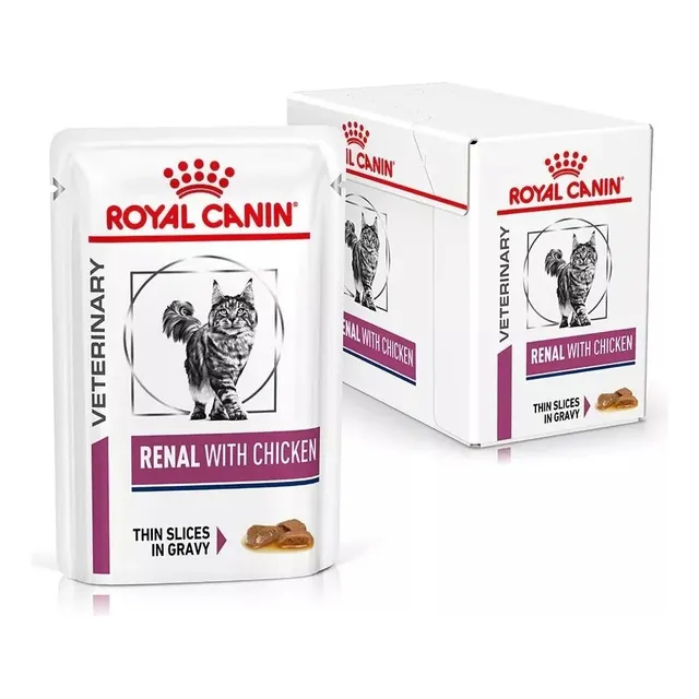 Pouch Gato Royal Canin Renal 85g (caja 12un)