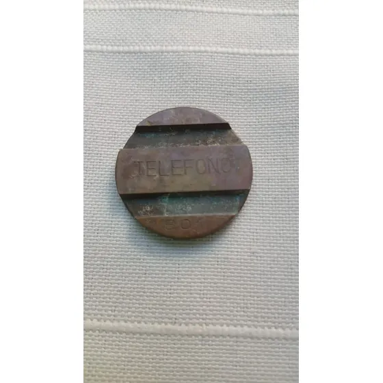 Cospel Ficha Teléfono Numerada Número 601 Tengo Otras