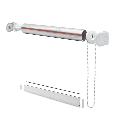 Kit Completo Cortina Roller Enrollable Sin Tela 2 Mts Ancho
