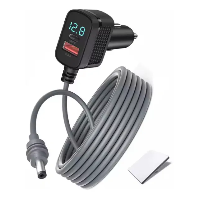 Adaptador Cable Para Starlink Mini 12v Auto Voltimetro 5mt