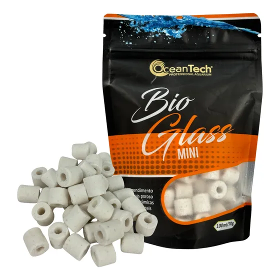 Mídia Biológica Bioglass Mini Ocean Tech 100ml Full