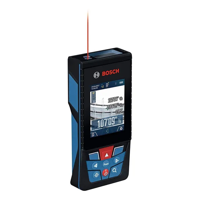 Bosch Glm400c Blaze - Medidor Laser Con Visor Digital